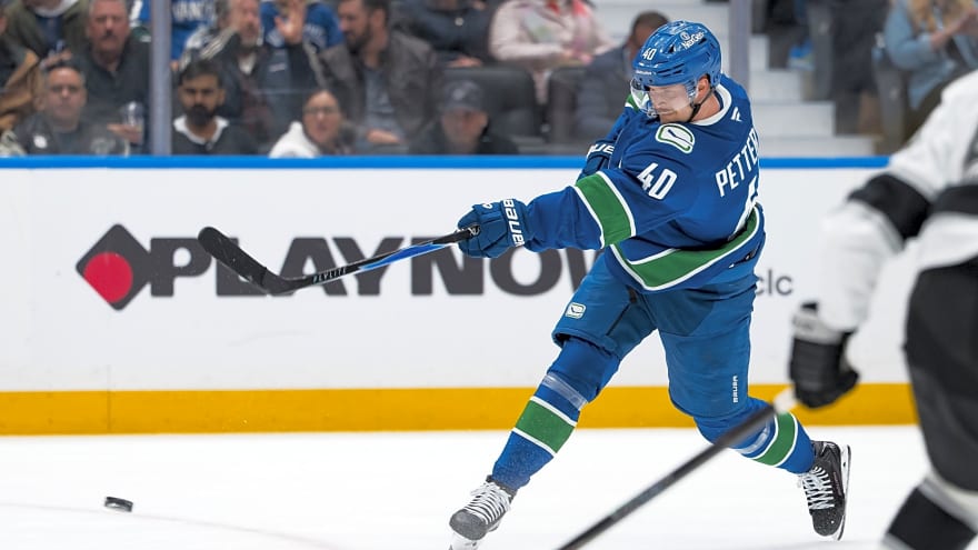 Milestone Watch: Despite recent struggles, Pettersson poised to move into top 6 in Canucks all-time scoring next season