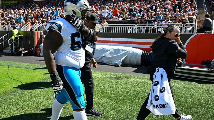 Panthers receive another significant injury update that now adds more uncertainty on offense heading into Sunday Night Football