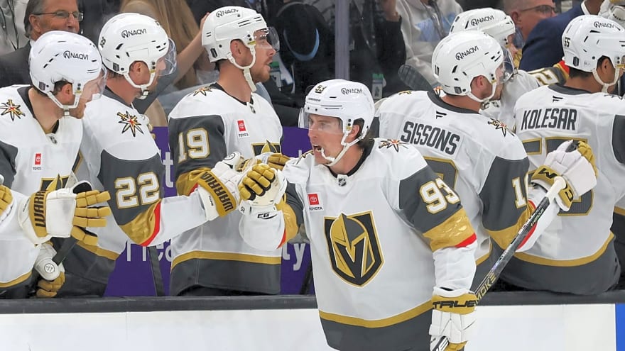 How has Mitch Marner fit with the Golden Knights?