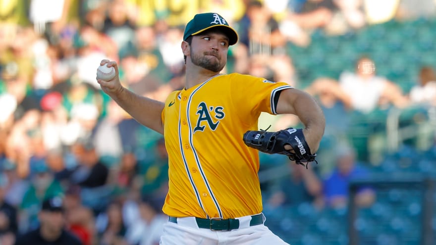 A’s Gunnar Hoglund Diagnosed With Lumbar Spine Strain