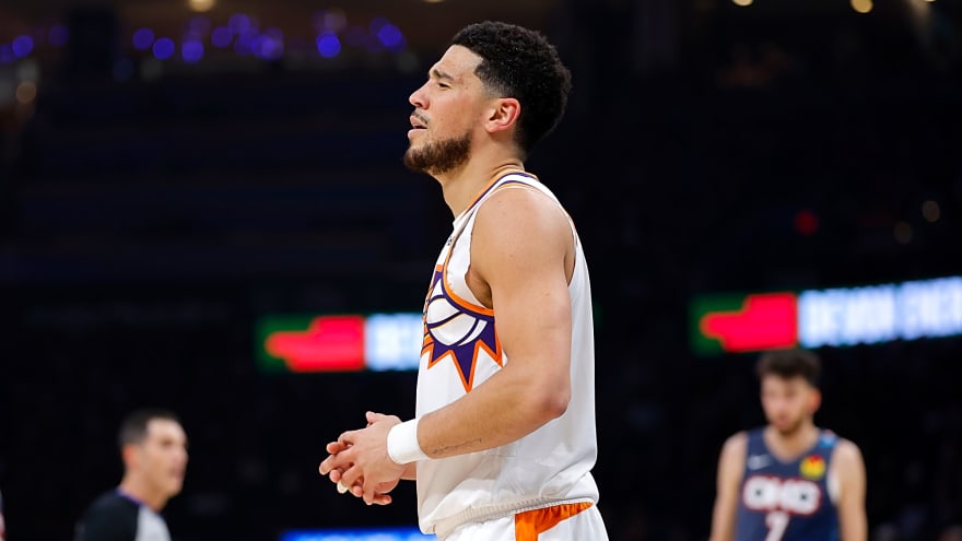 Devin Booker called out 1 referee by name after losing Game 2 to Thunder
