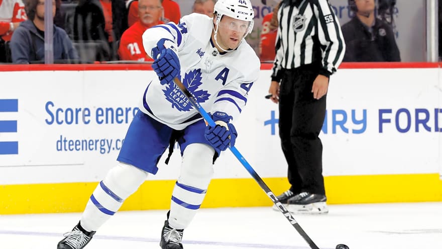 Maple Leafs’ Morgan Rielly out Friday vs. Sabres, could return Saturday