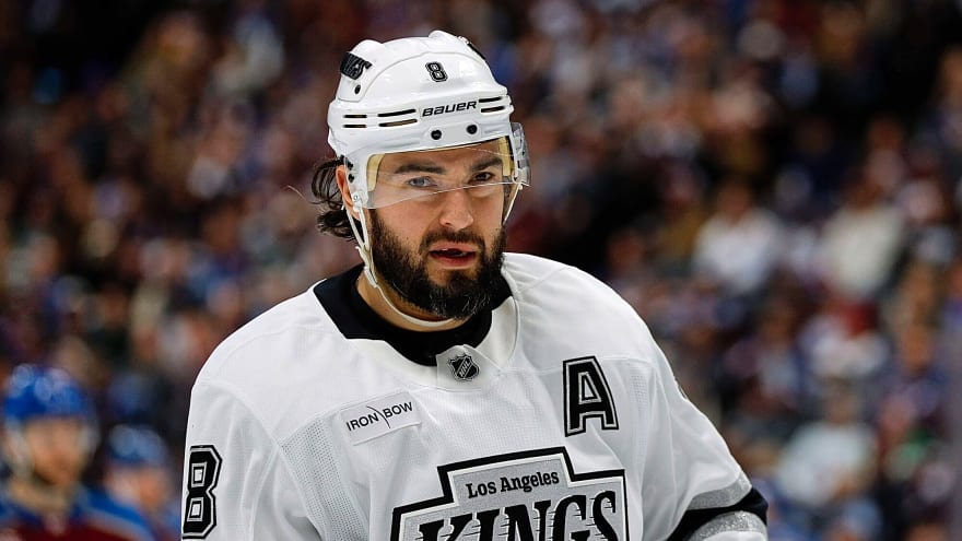 Kings’ Drew Doughty leaves game against Senators in walking boot