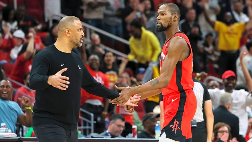 NBA Notes: Rockets, Kevin Durant, Sixers, Tyrese Maxey, Nets