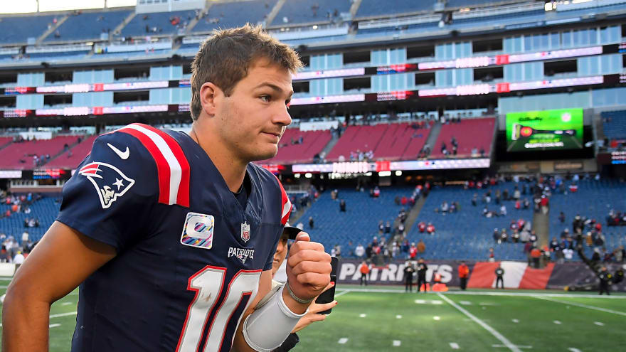 New England Patriots Quarterback Drake Maye Making History Over Last 7 Games