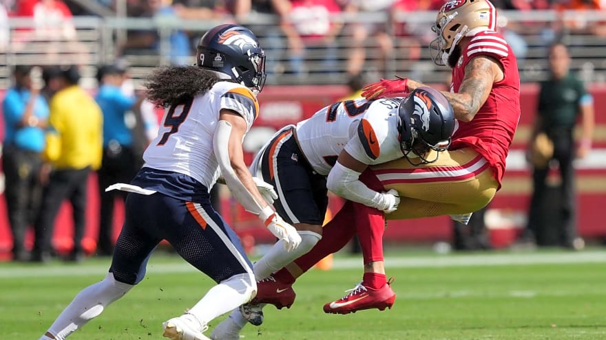 ‘I didn’t think it was possible for him to play’: Kyle Shanahan blown away by 49ers star’s gutsy performance through brutal injury