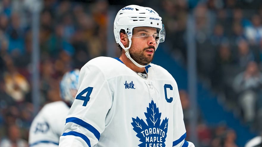 Maple Leafs’ Auston Matthews named NHL’s 1st star of the week