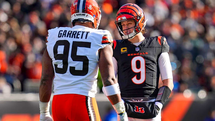 Fresh off leaving the AFC North, Myles Garrett tells the unbiased truth about Bengals quarterback Joe Burrow