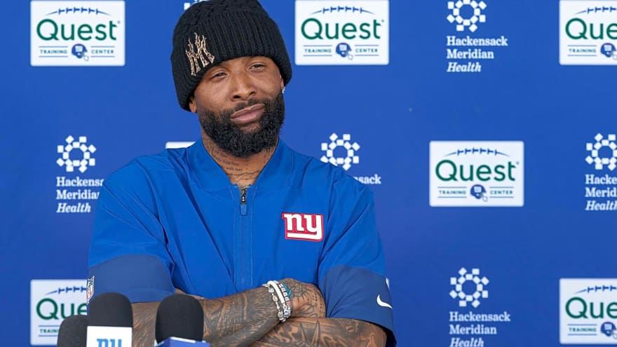 New York Giants send loud message to Odell Beckham Jr. and JuJu Smith-Schuster about their future before they even take a snap