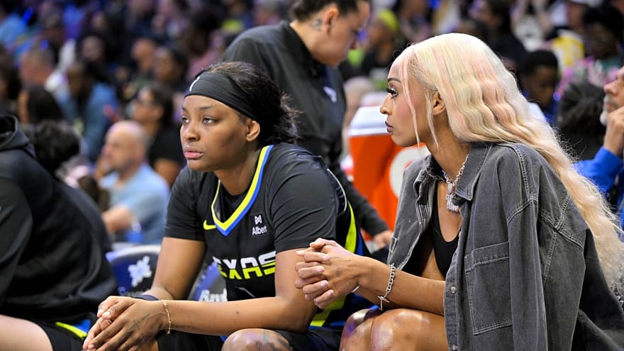 DiJonai Carrington At Loss For Words After Vegas Trade Reacting With Just Emojis