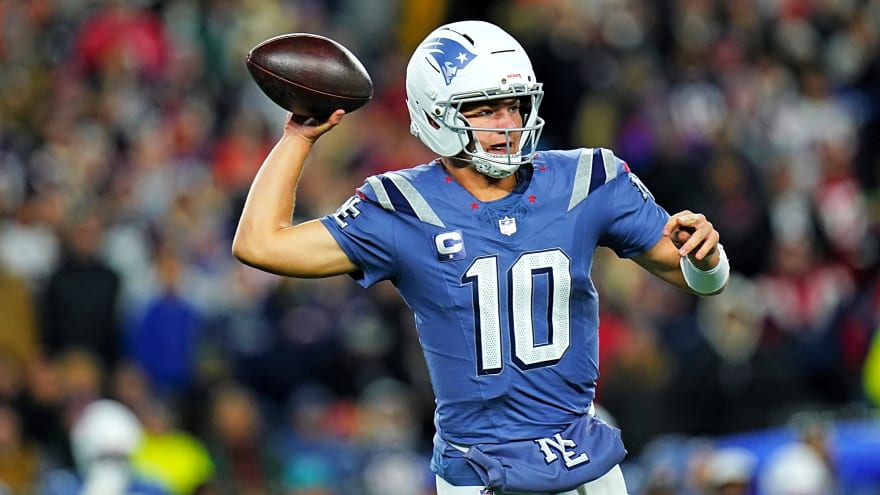 New England Patriots give Drake Maye a new best friend, add versatile weapons to the defense in latest 2026 NFL mock draft