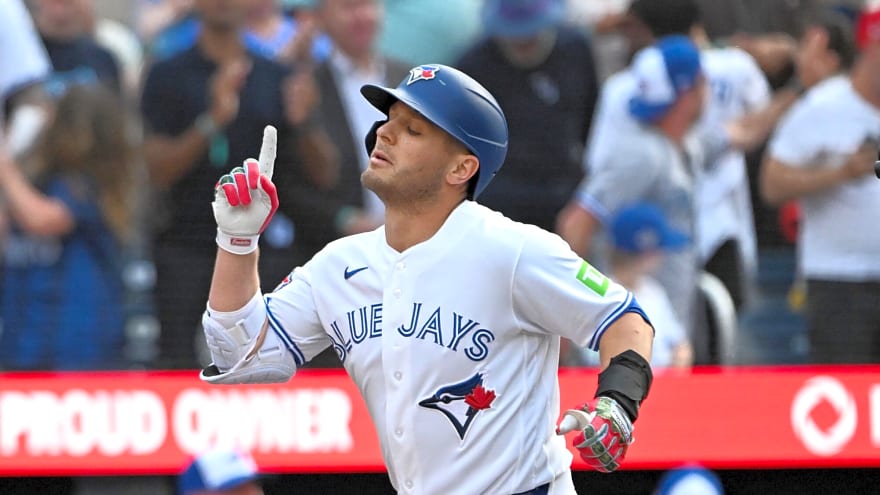 Daulton Varsho focusing on what he can control amid trade speculation: ‘I want to be a Blue Jay’