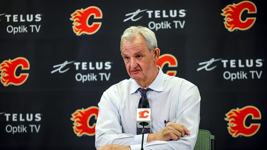 Sutter: Flames 'Should Have Known' Gaudreau and Tkachuk Would Leave