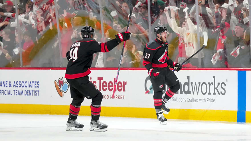 ‘Canes even series with Nikolaj Ehlers’ OT winner