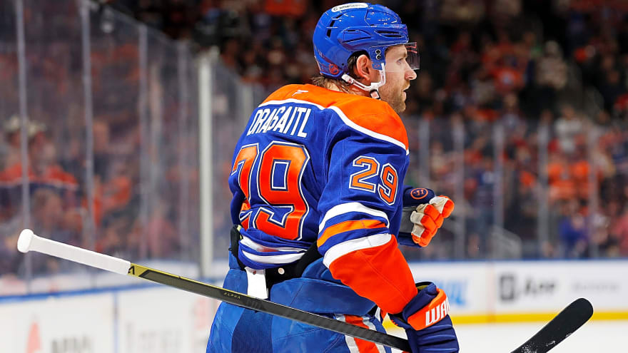 Oilers milestones: Draisaitl passes Messier for fourth in franchise games played, Frederic plays 400th NHL game