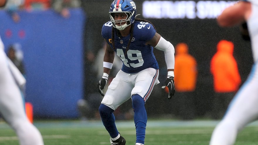 Tremaine Edmunds is fixing the Giants’ run defense exactly as planned