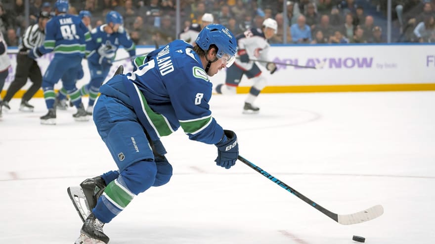 Canucks’ Garland return mostly a case of difficult timing and playing it safe