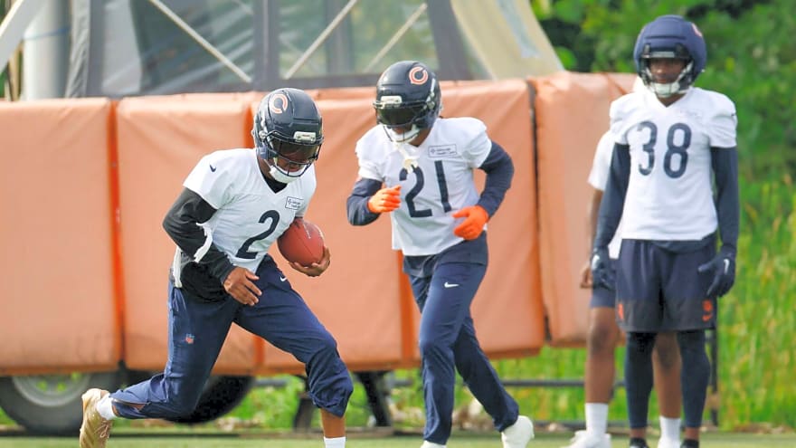 Caleb Williams and the offense dominate, defense responds in a big way, left tackle updates, and more from first week of Bears training camp