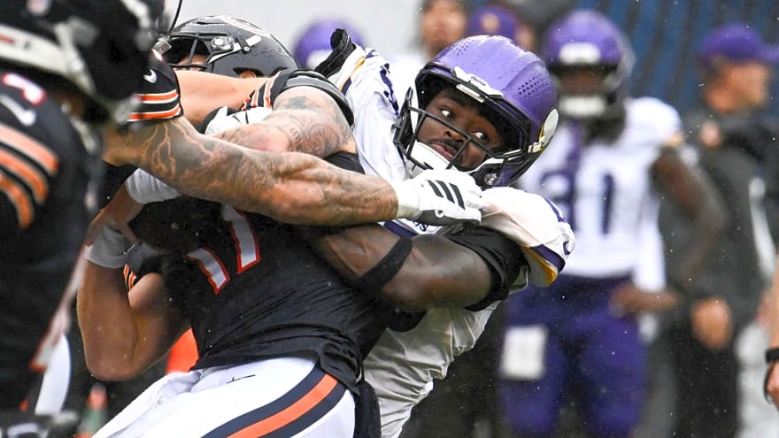 NFL did not hold the Vikings accountable for the hit that injured Bears QB Tyson Bagent, but did come after one Chicago defender