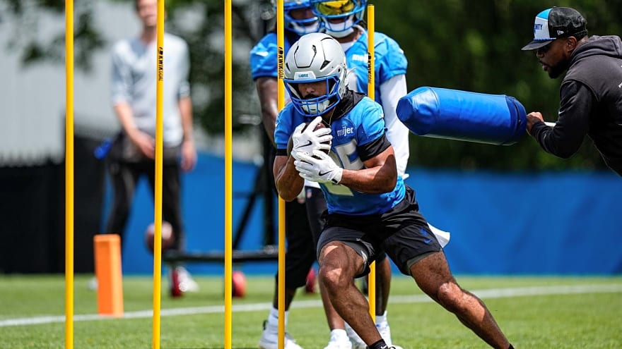 The three biggest standouts for the Lions on the first day of pads at training camp: Injuries open the door for a big day