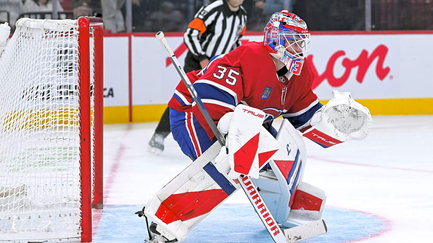 Samuel Montembeault and his difficulties: Kent Hughes is not worried
