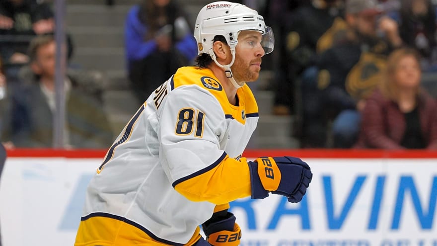 Predators’ Jonathan Marchessault out day-to-day with lower-body injury