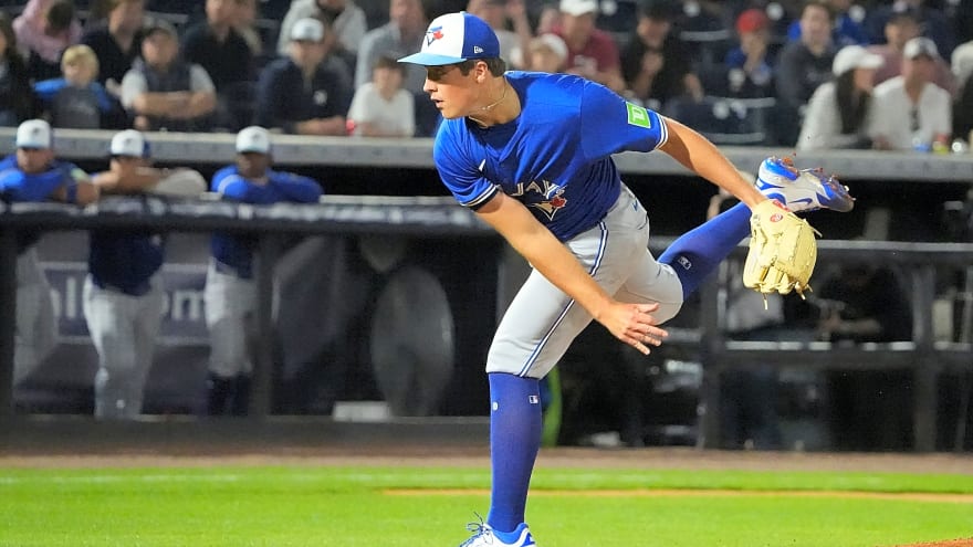 Blue Jays: Jake Bloss flashes 96.9 MPH fastball despite tough rehab outing in Dunedin