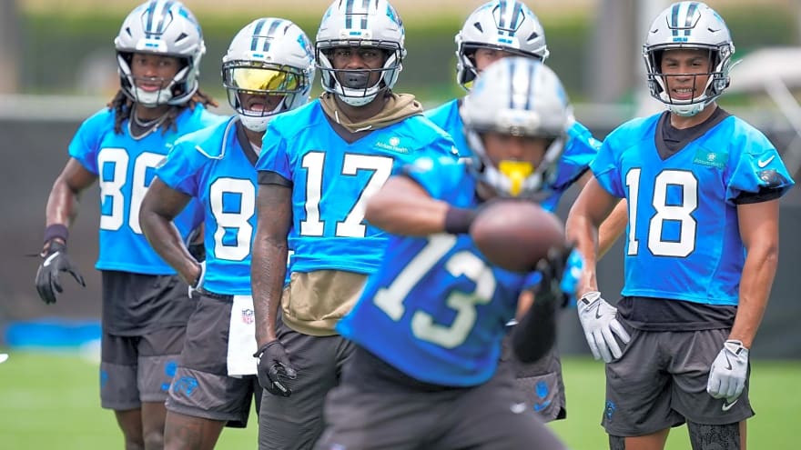 Chris Brazzell II’s injury update throws a wrench in Panthers’ WR plans, but it does boost one player who’s been turning heads at camp