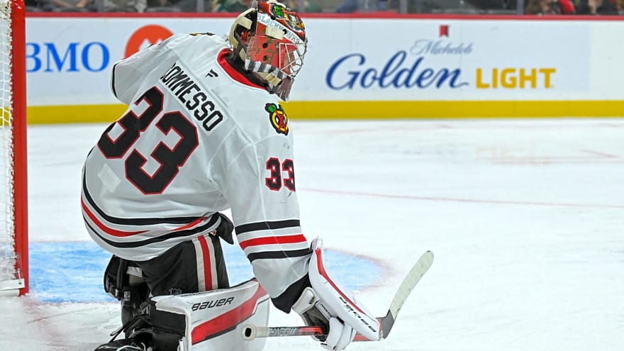 Blackhawks sign Drew Commesso to two-year contract