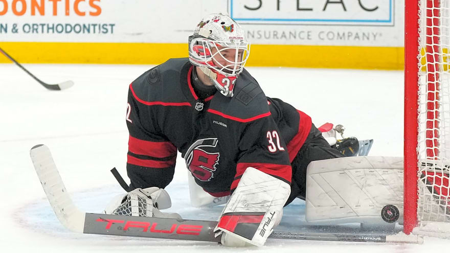 Hurricanes’ Brandon Bussi becomes fastest goalie to 20 wins in NHL history