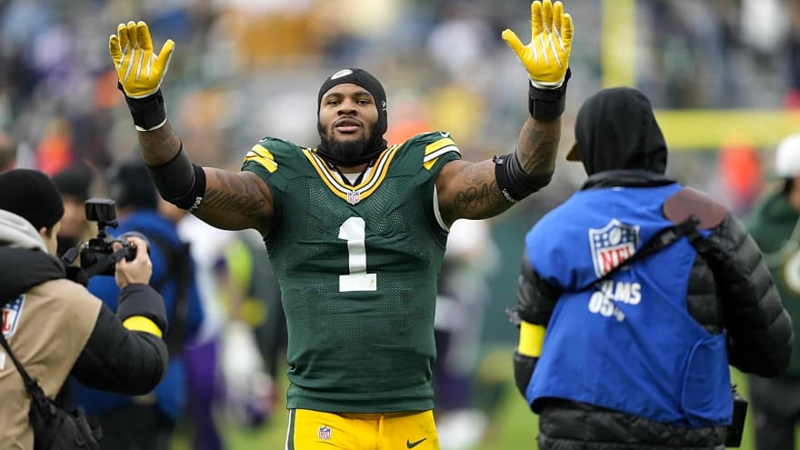 Packers’ Micah Parsons sends 1-word message on Myles Garrett’s historic achievement