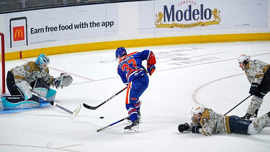 Oilers sign defenceman Atro Leppänen to two-year contract extension