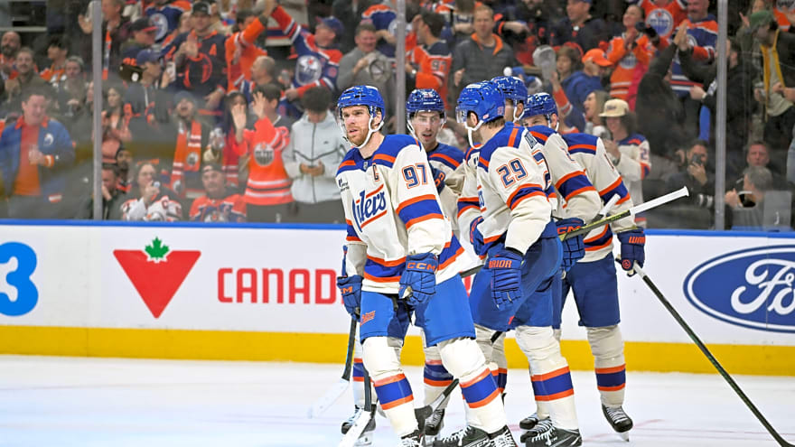  Oilers score nine and feel fine after offensive breakout