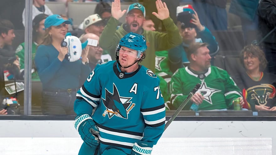 Sharks’ Tyler Toffoli out ‘for a little bit’ with injury