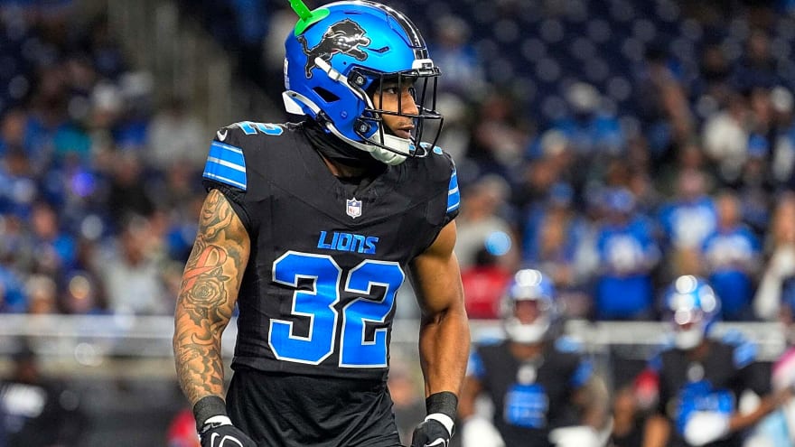 Lions projected depth chart vs. Vikings: Brian Branch is full-go, and Detroit could make one interesting O-line change