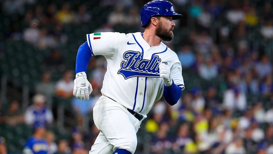 10 MLB teams eyeing Team Italy star after World Baseball Classic run