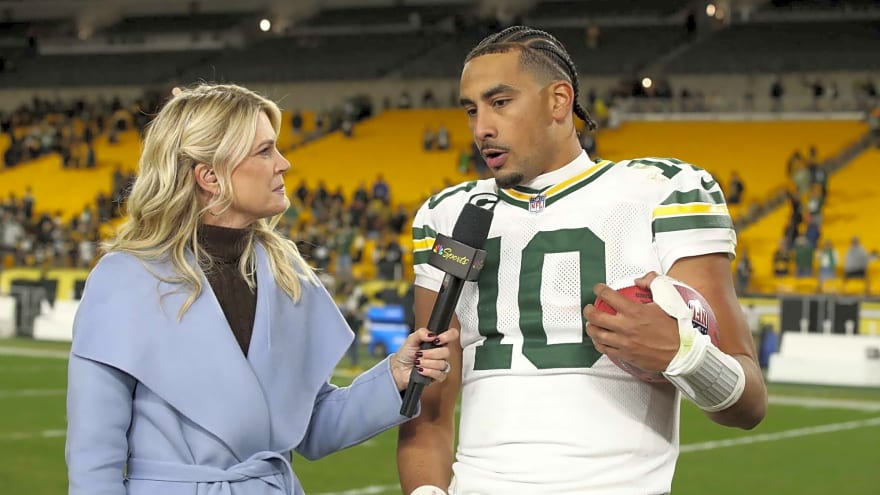 Video reveals incredible Jordan Love-Aaron Rodgers exchange after Packers win