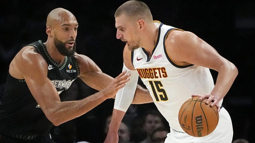 Nikola Jokic Admits He’s Struggling Against Rudy Gobert After Nuggets’ Game 4 Loss