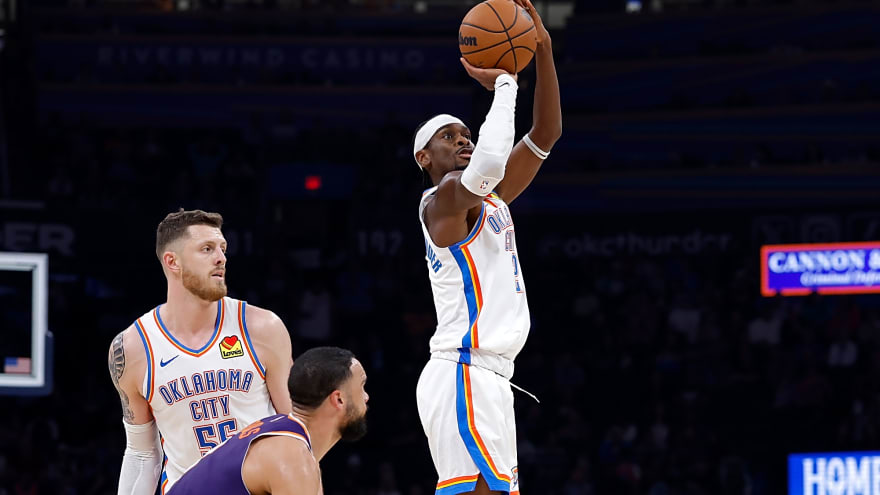 NBA Notes: Thunder, Shai Gilgeous-Alexander, Cavs, Peyton Watson, Hawks