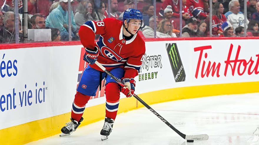 Surprise: Lane Hutson and Ivan Demidov won’t be playing in Ottawa either