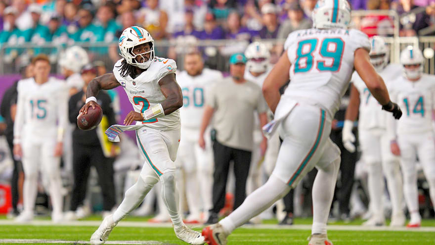 Malik Willis Takes Blame for Dolphins’ 0-4 Start, Defends Vikings Play