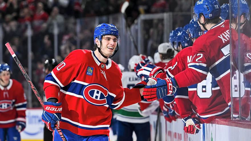 Can Slafkovsky Reach 35 Goals and 75 Points?