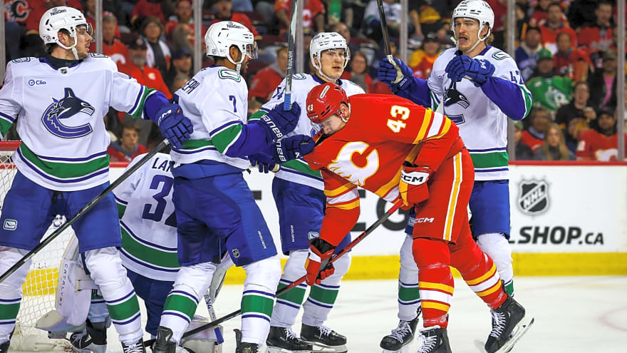 The Statsies: Canucks’ third pairing has a solid night in loss to Flames
