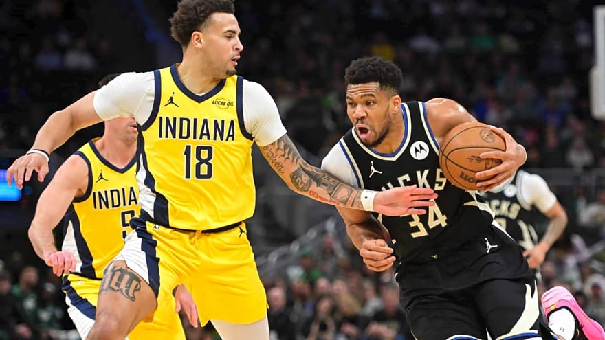 Giannis Antetokounmpo breaks Bucks legend’s record in win against the Pacers