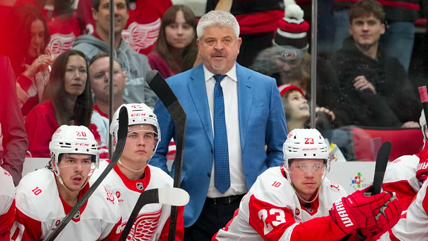 Detroit Red Wings Recall Prospect