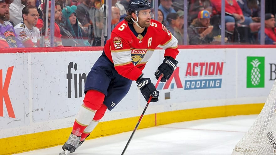 Panthers’ Aaron Ekblad out vs. Ducks with undisclosed injury