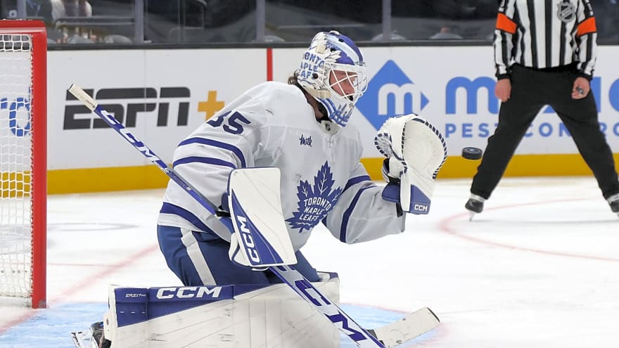 Maple Leafs recall Dennis Hildeby, assign Artur Akhtyamov to Marlies