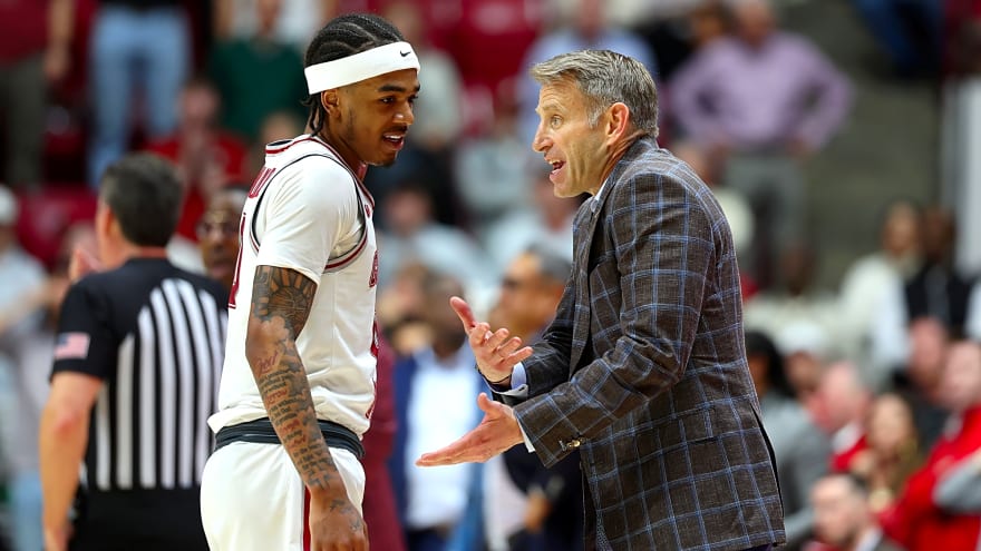 No. 25 Alabama Survives Against No. 20 Arkansas In 117-115 Double Overtime Thriller