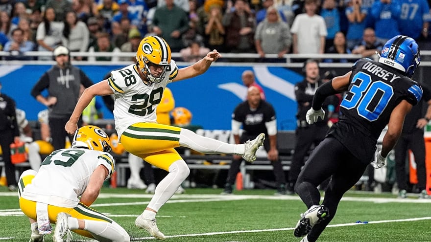 More kicking problems for the Packers at kicker