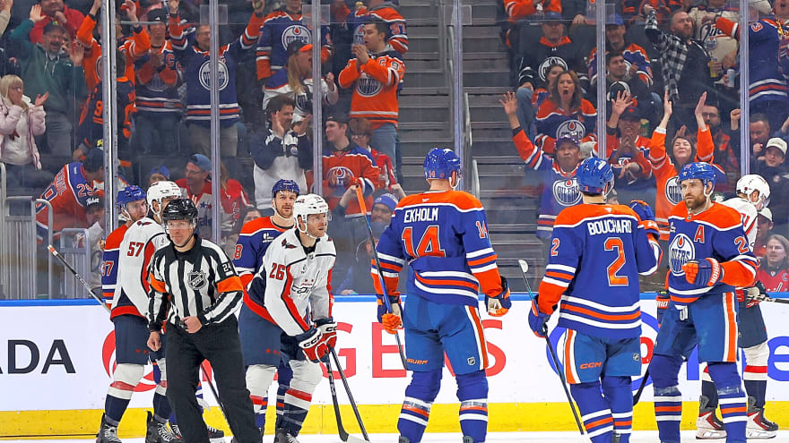 Evan Bouchard’s three-goal, six-point night lifts Oilers over Capitals 6-5 in overtime win: Recap, Reaction and Highlights